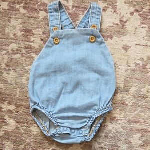 Blue Denim Kids Bodysuit